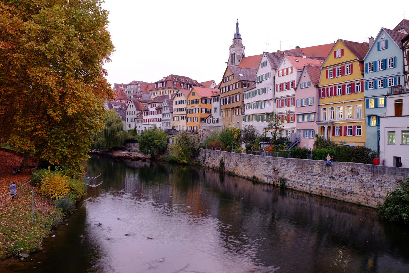 Stadt, Land, Fluss