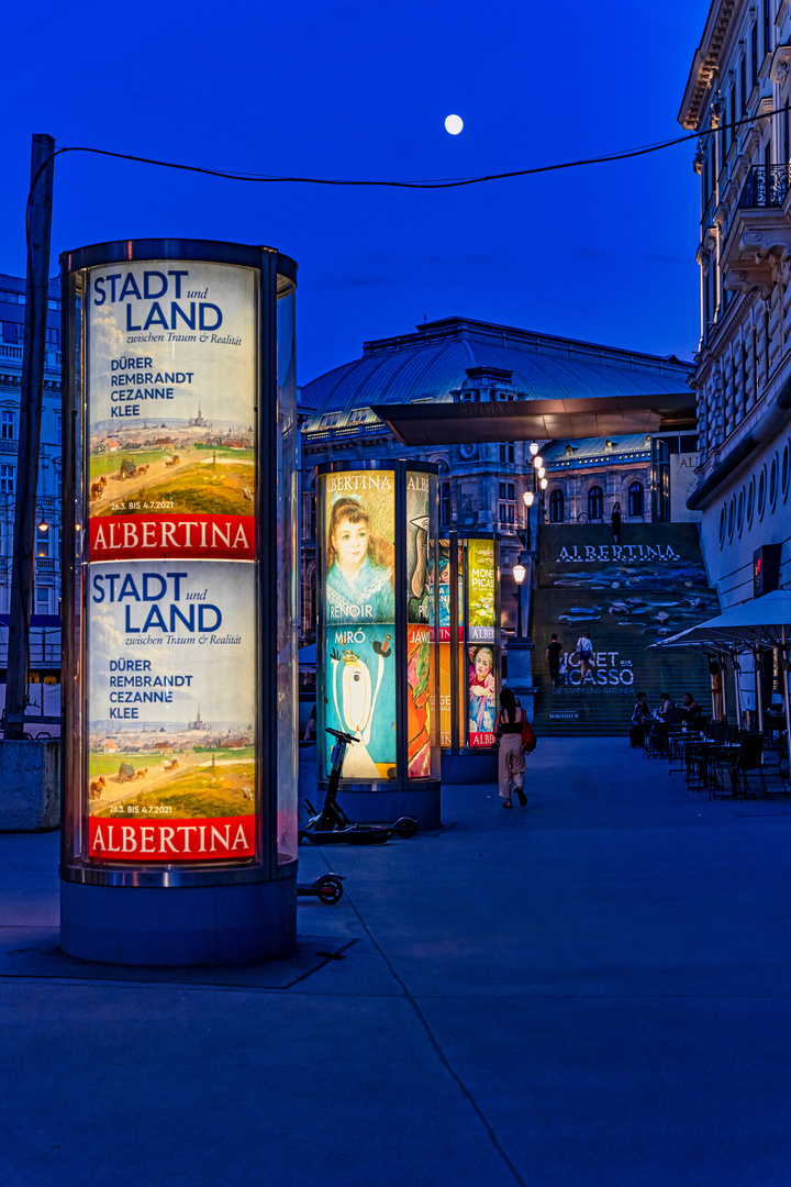 Stadt- Land-Wien-Blue Night