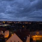 Stadt Leisnig bei Nacht