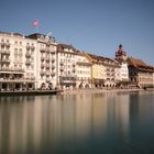 Stadt Luzern im Frühling 2