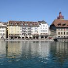 Stadt Luzern mit Rathaus