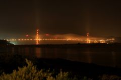 Stadt-Magnet: Golden Gate Bridge bei Nacht 2