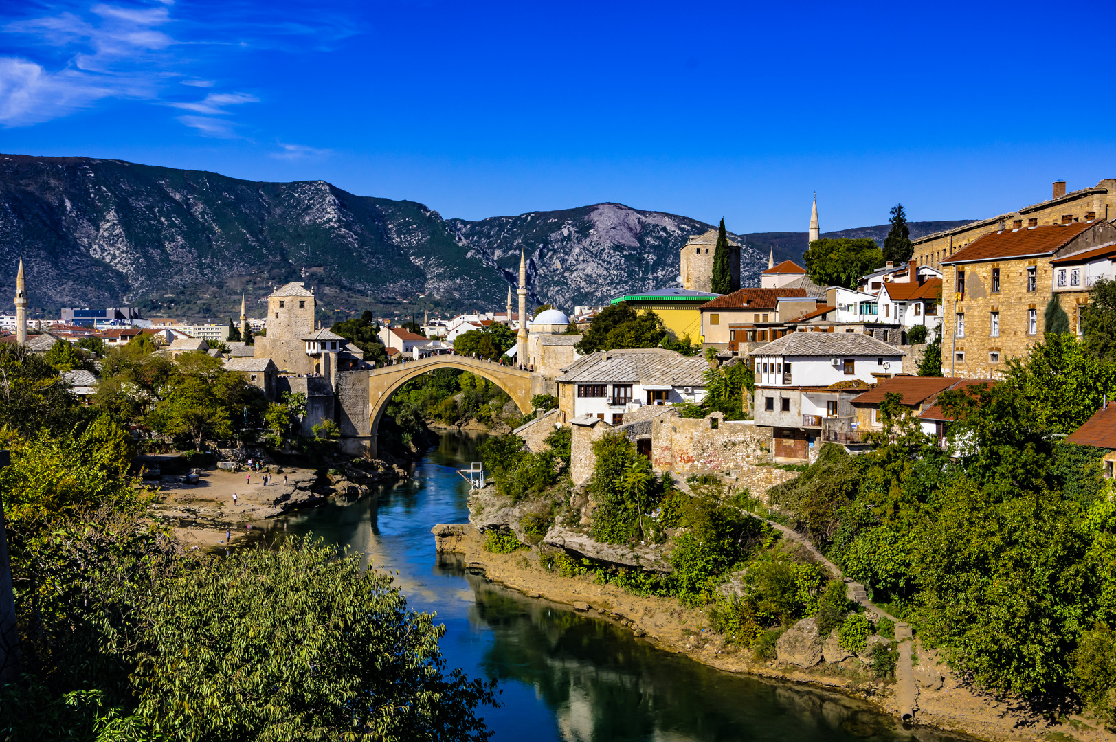 Stadt Mostar Bosnien