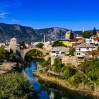 Stadt Mostar Bosnien