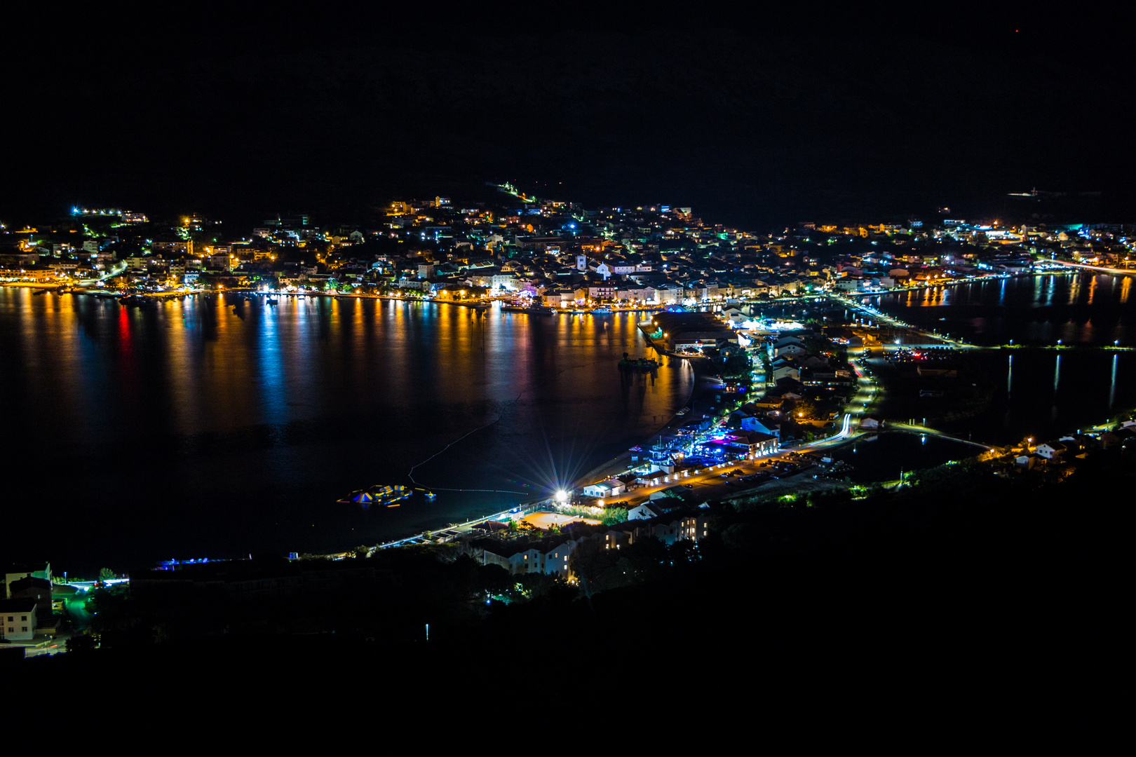 Stadt Pag auf der Insel Pag in Kroatien