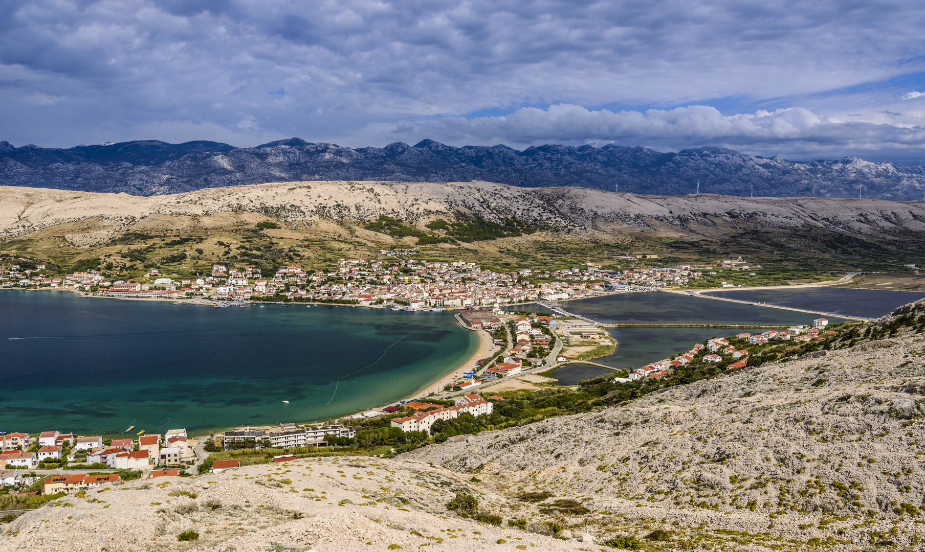 Stadt Pag, Dalmatien, Kroatien