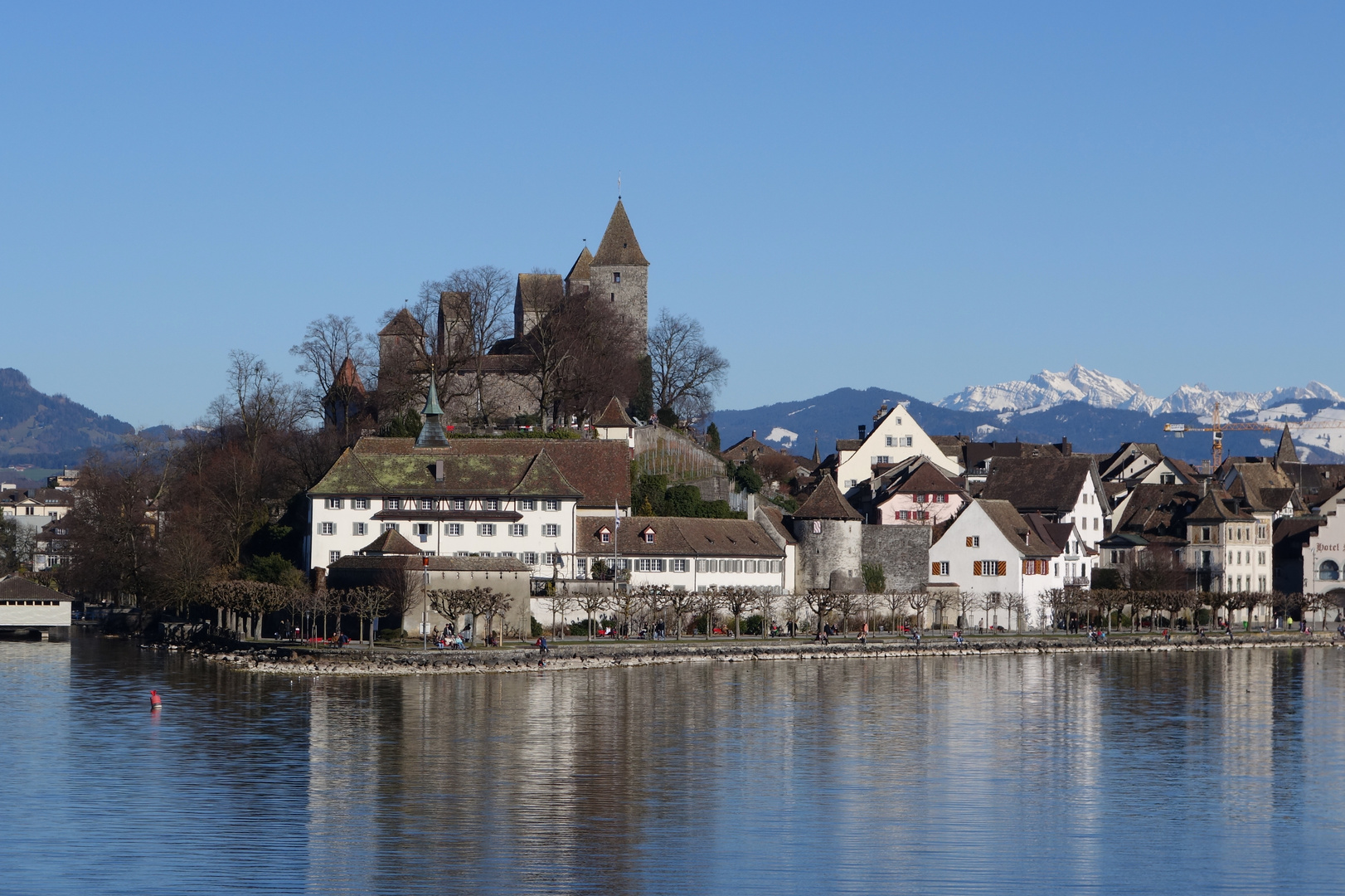 Stadt Rapperswil am Zürichsee Foto & Bild | europe ...