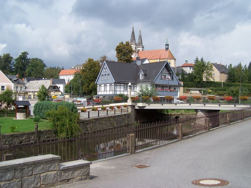 Stadt Schirgiswalde im schönen Sachsenland