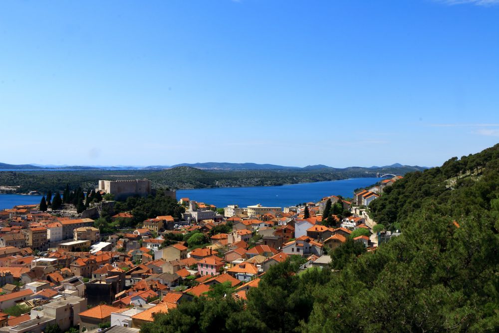 Stadt Sibenik (Kroatien)