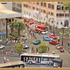 Stadt-Szene im Miniaturwunderland