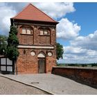 Stadt über der Elbe