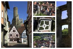 Stadt und Burg Eppstein in der nassauischen Schweiz (MTK)