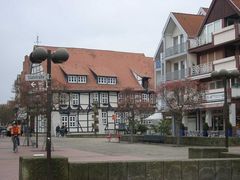 Stadt Wunstorf, Freitags ist hier der Wochenmarkt