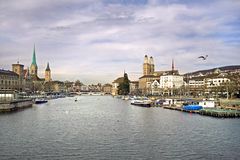 Stadt Zürich, schönste Aussicht