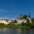 Stadtansicht 01, Krakau bei Schiffsfahrt auf der Weichsel