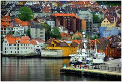 Stadtansicht Bergen