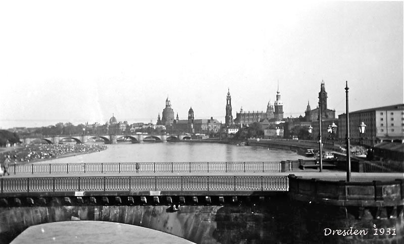 Stadtansicht Dresden 1931