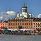 Stadtansicht Helsinki am Hafen