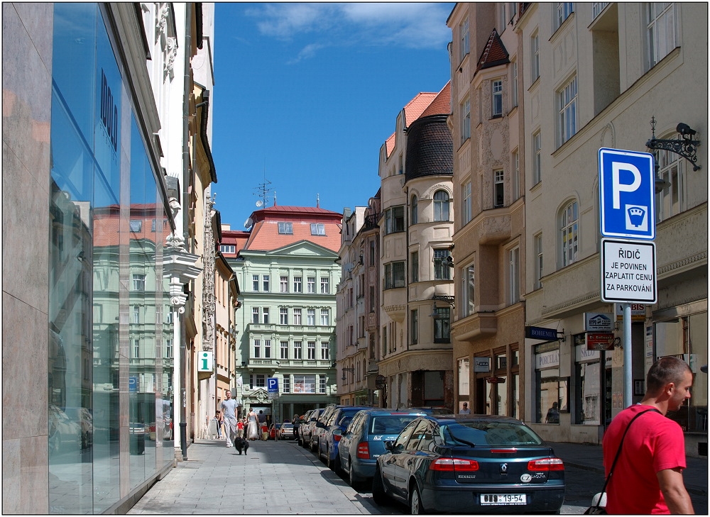 ... Stadtansicht in Brno ...