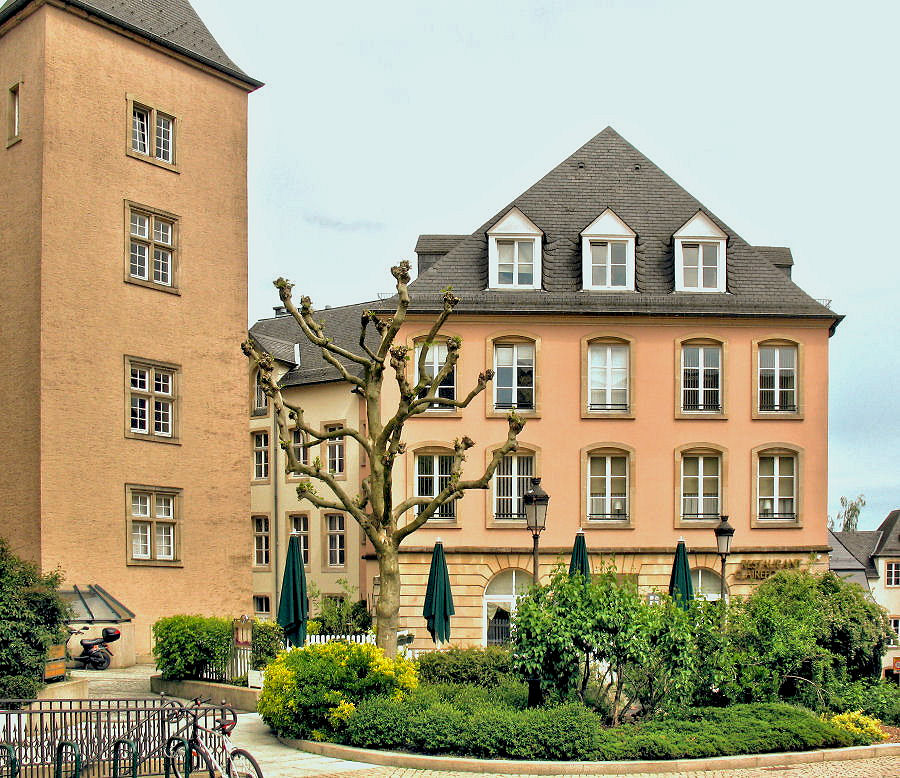 Stadtansicht in Luxemburg