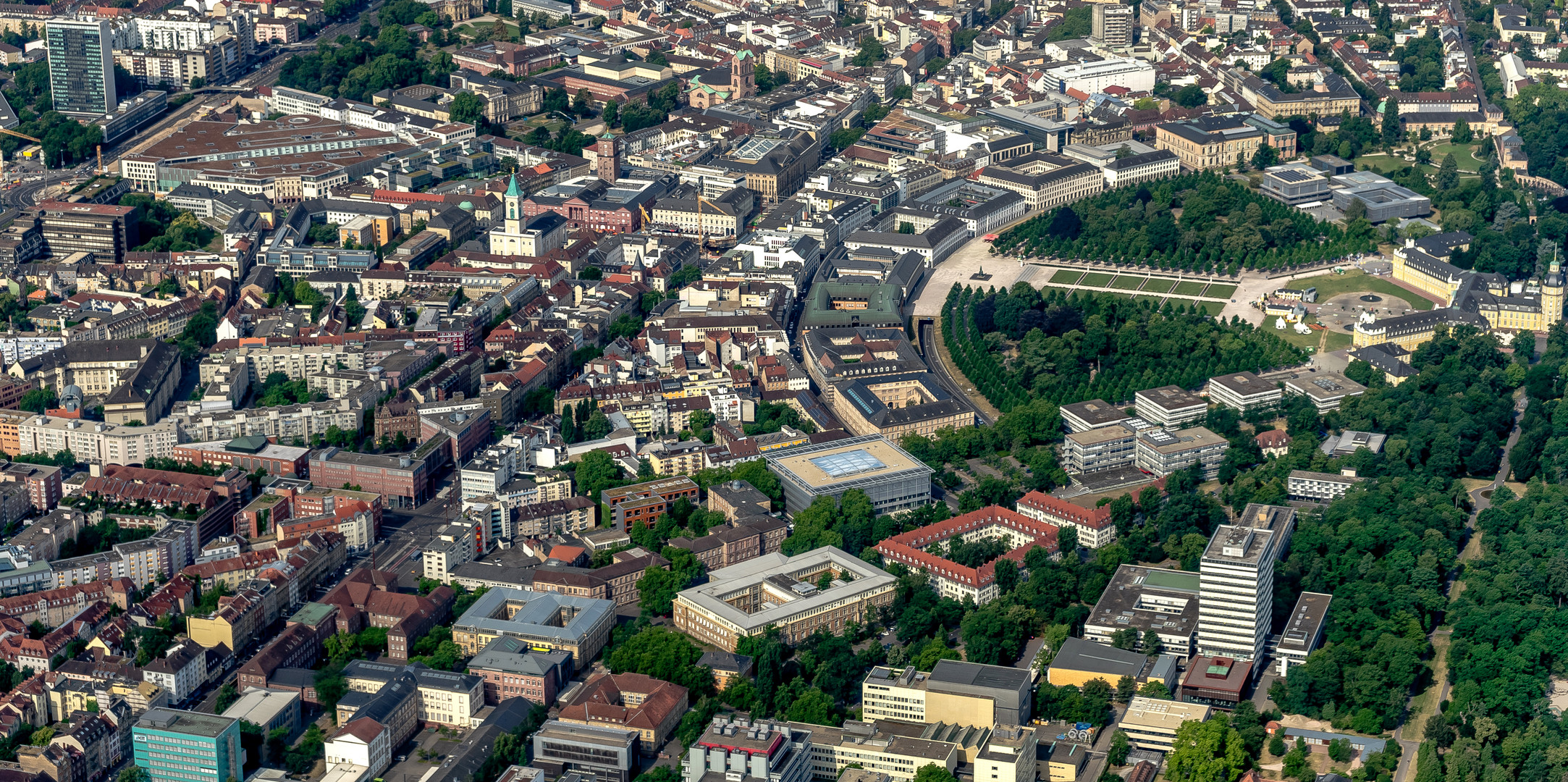 Stadtansicht  Karlsruhe 