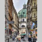 Stadtansicht , Petersdom Wien