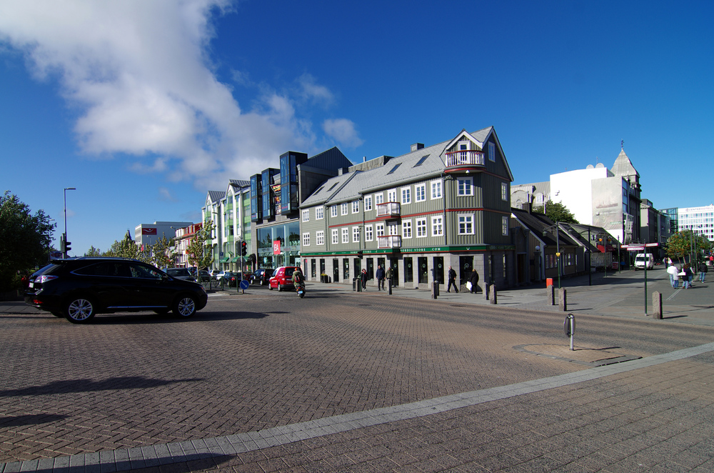 Stadtansicht Reykjavik *