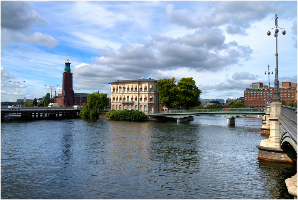 Stadtansicht Stockholm