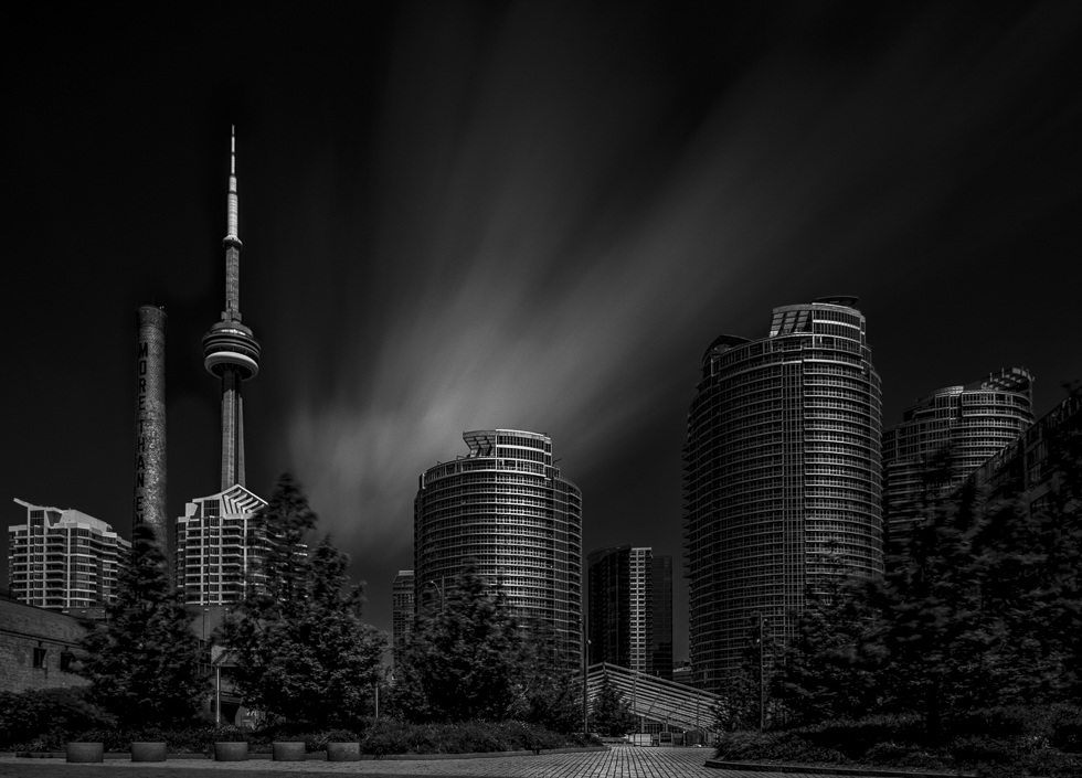 Stadtansicht Toronto mit dem 553 hohen CN Tower