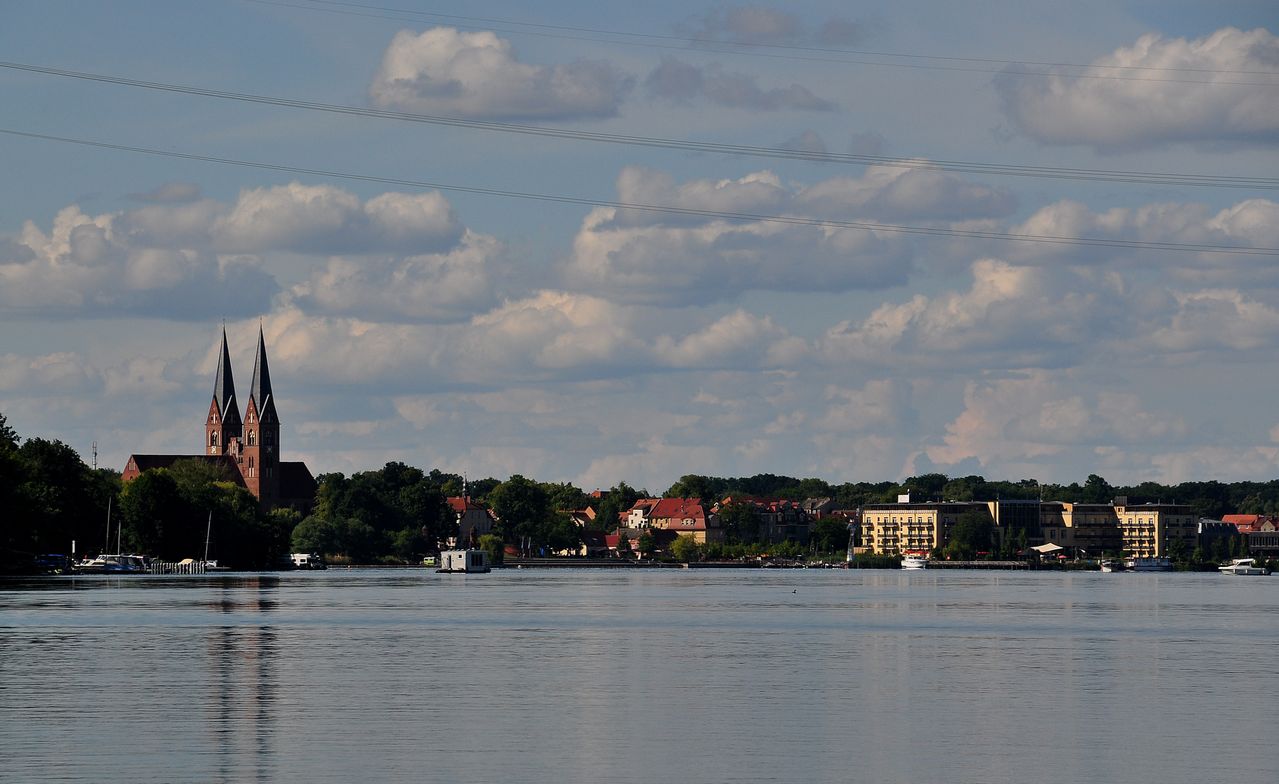 Stadtansicht vom See