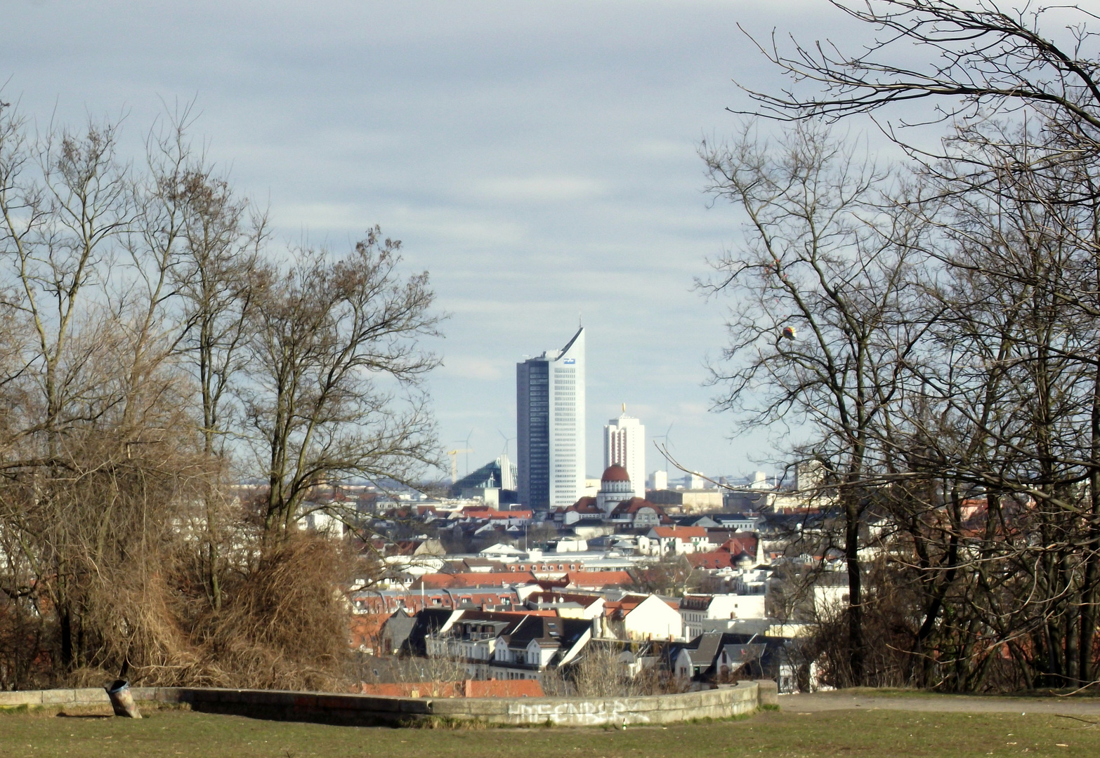 Stadtansicht von Leipzig