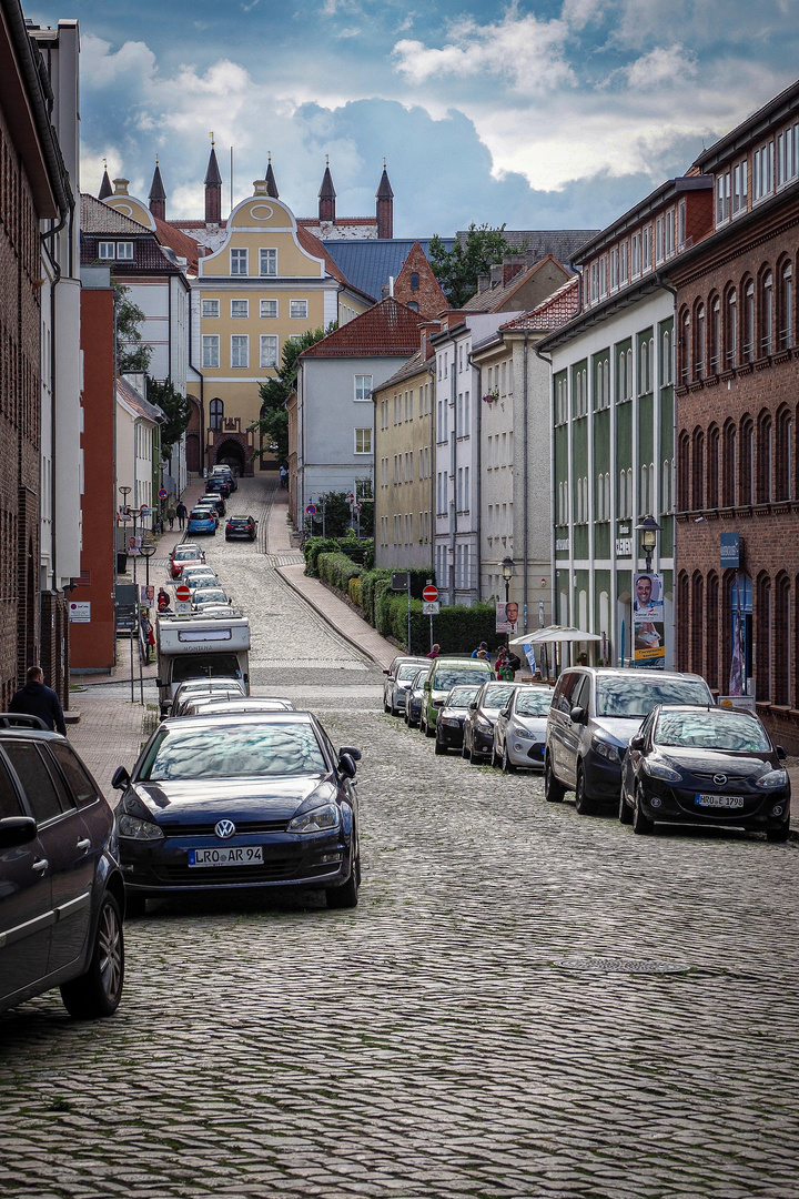 Stadtansicht von Rostock: Molkenstraße