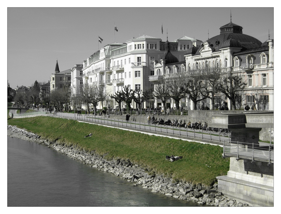 Stadtansicht von Salzburg