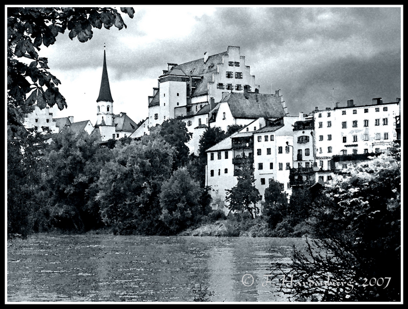 Stadtansicht Wasserburg am Inn