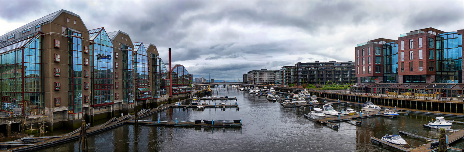 Stadtansichten in Trondheim 