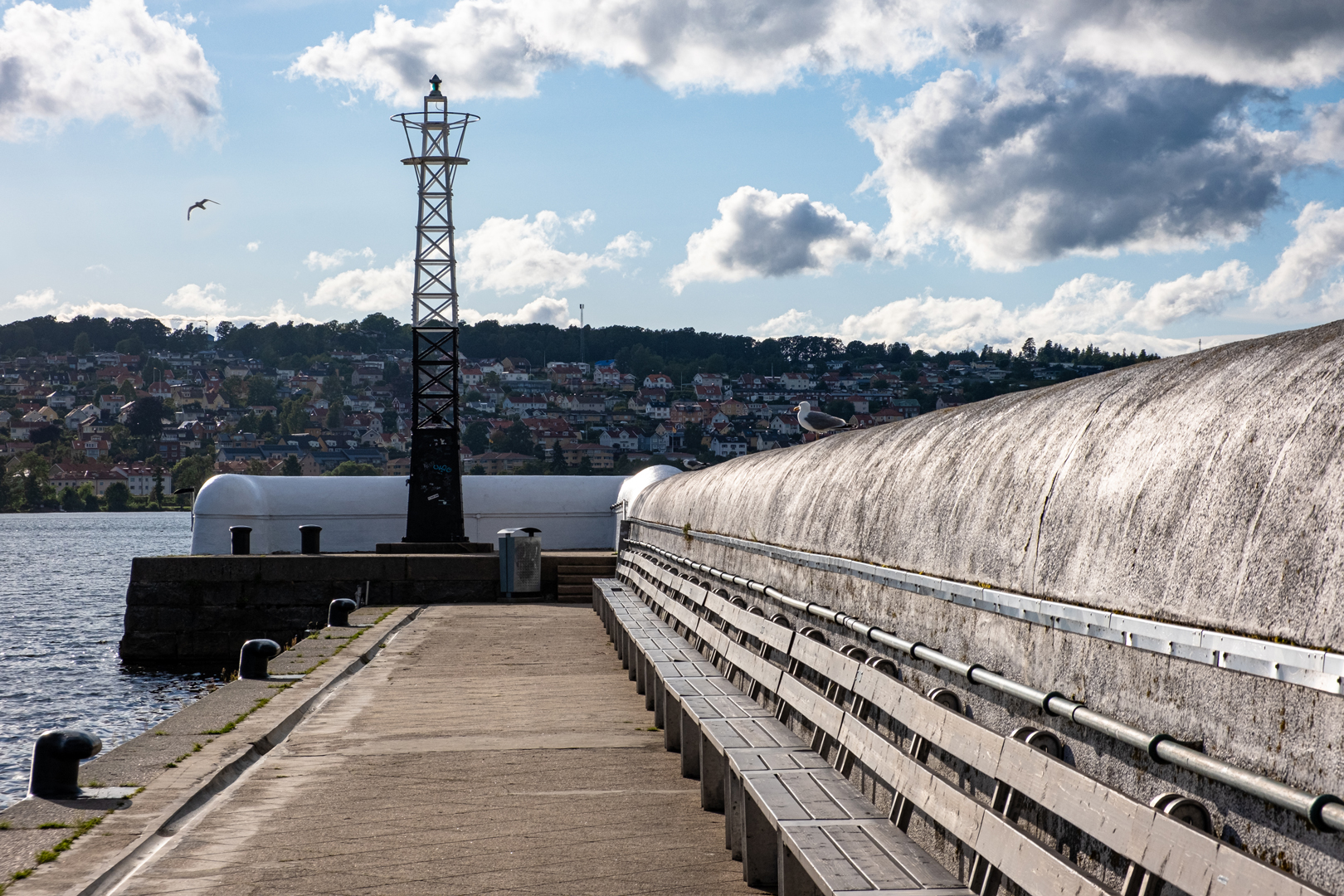 Stadtansichten Jönköping: Hafen – Mole