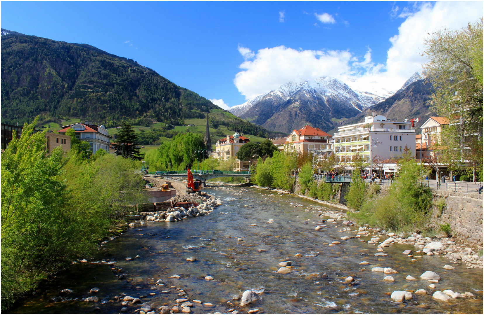 Stadtansichten - Meran