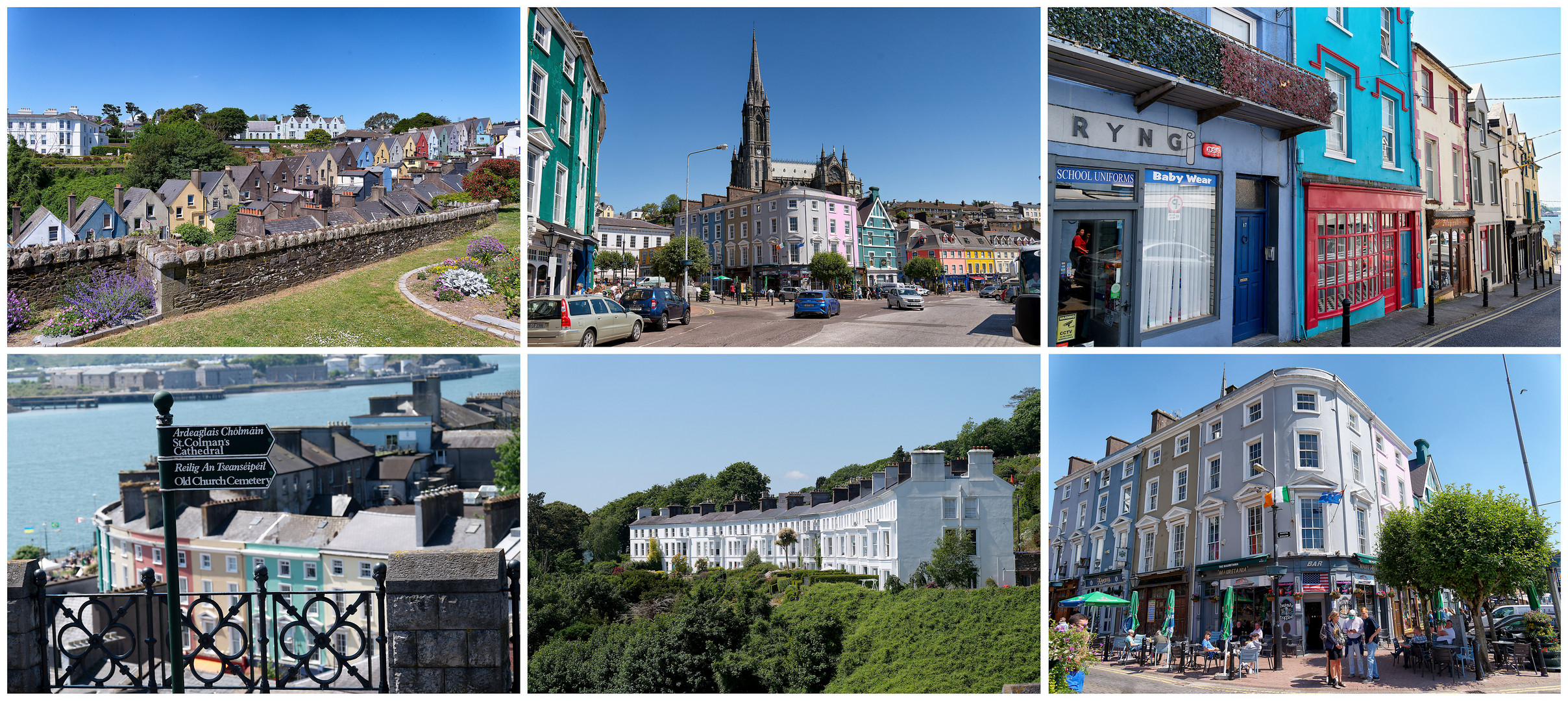 Stadtansichten von Cobh