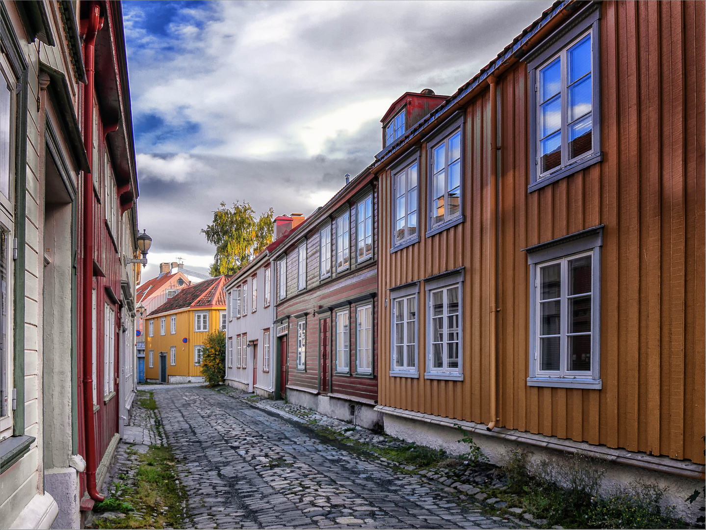 Stadtansichten von Trondheim (Norwegen)