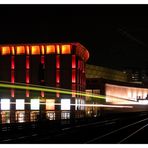 Stadtbahn am Abend