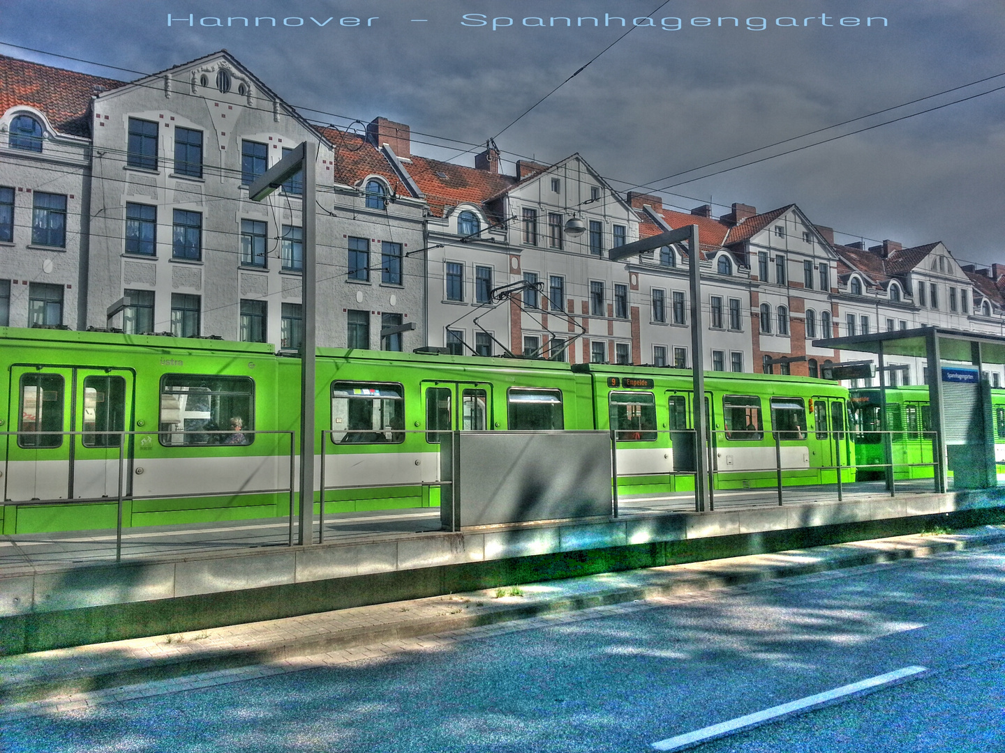 Stadtbahn Hannover - Haltestelle Spannhagengarten