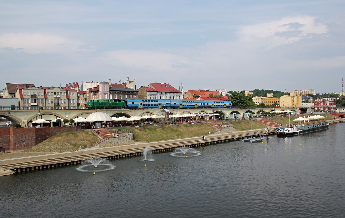 Stadtbahn in Gorzow (Landsberg an der Warthe)