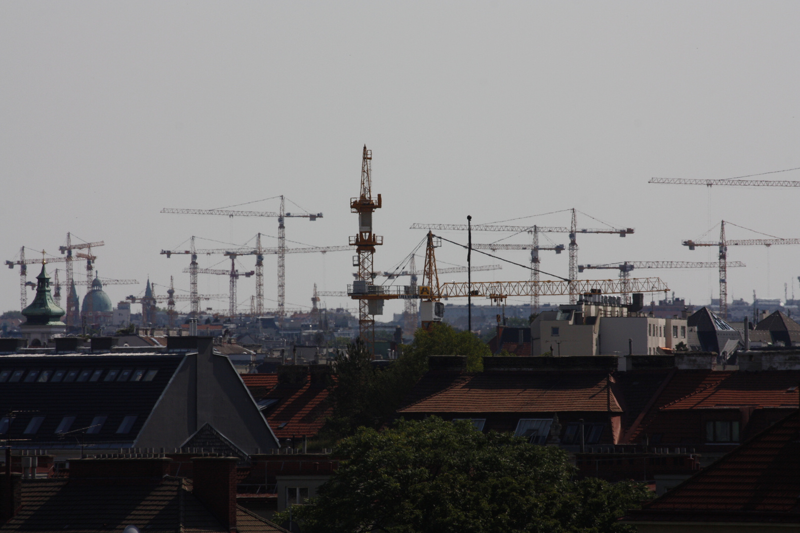 Stadtbau und der Krahnverkehr