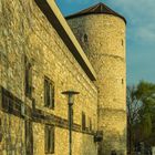 Stadtbefestigung - Beginenturm mit Stadtmauer/Hannover