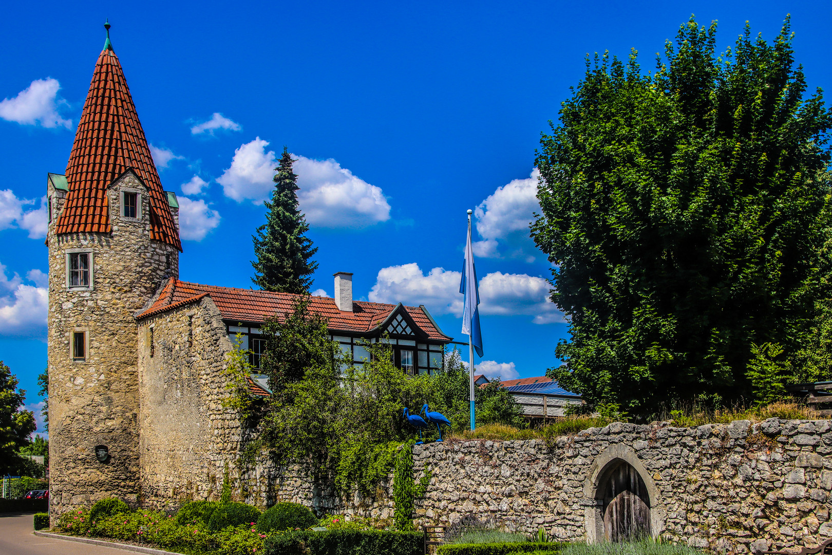 Stadtbefestigung mit Maderturm