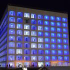 Stadtbibliothek Stuttgart (Nachtaufnahme)