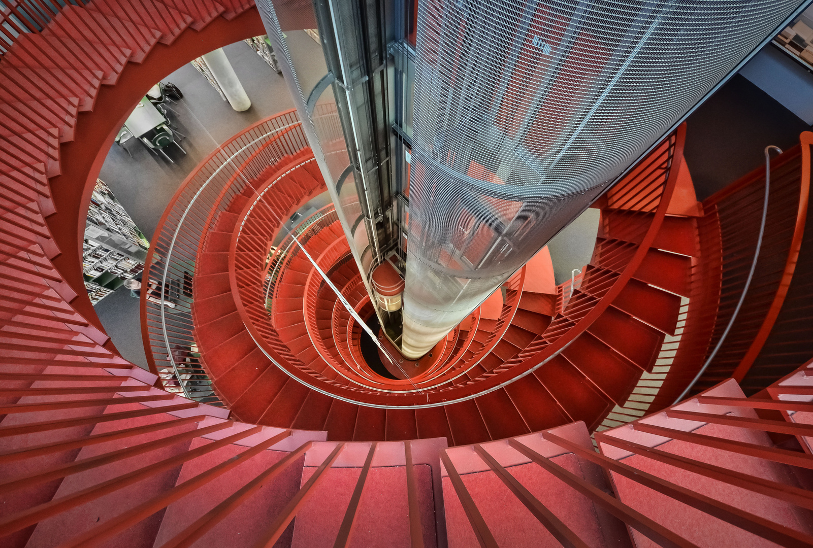 Stadtbibliothek Ulm Foto & Bild architektur, profanbauten