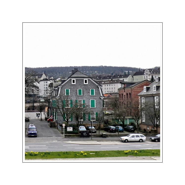Stadtbild Wuppertal 04 ( Engelshaus in  Wiuppertal Barmen)