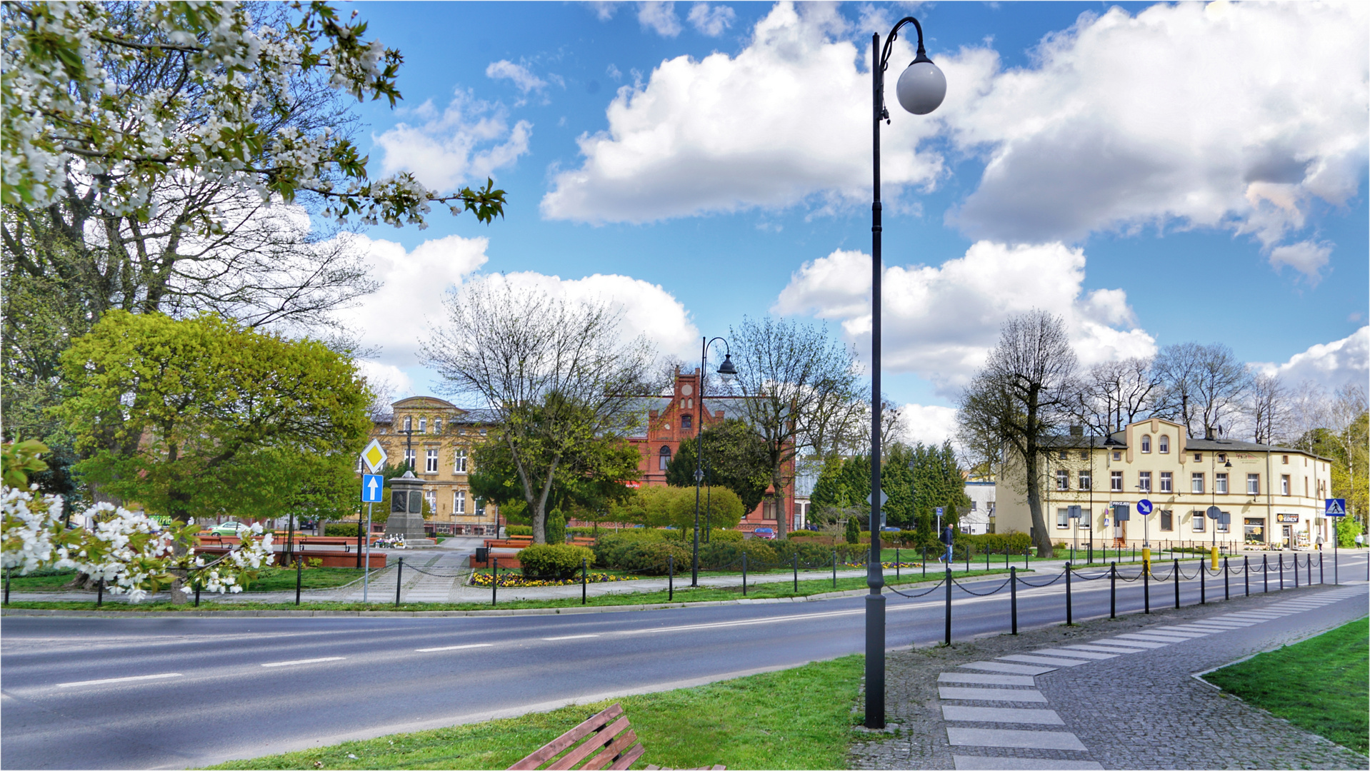 Stadtblick im Frühling ....