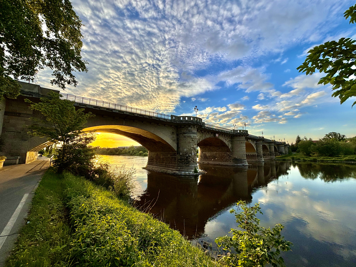 Stadtbrücke Pirna/Elbe